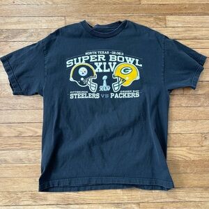Super Bowl XLV Steelers Packers 2011 Tee